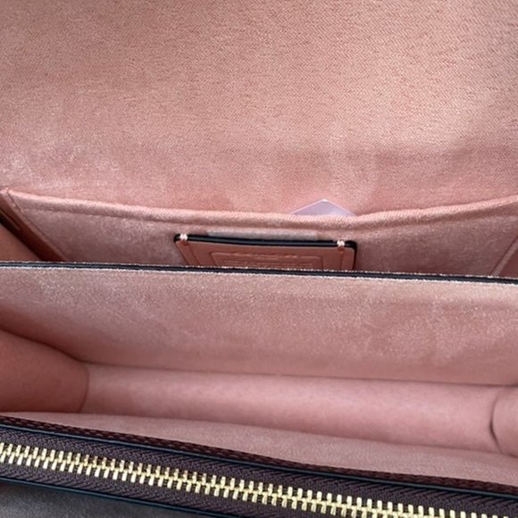 NWT Coach Klare Crossbody In Signature Canvas c7589 $398 - Picture 6 of 10